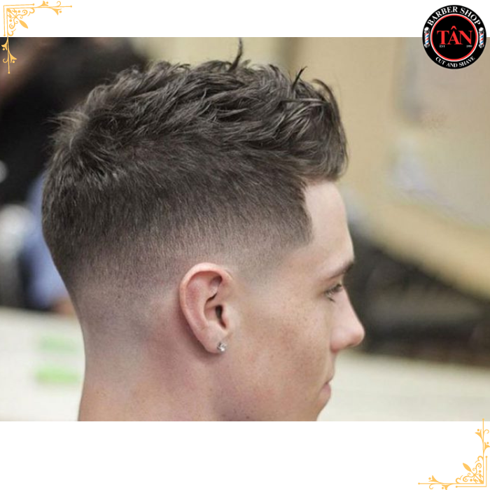 Các Kiểu Tóc Nam Ngắn Gọn Mặt Dài Crew Cut